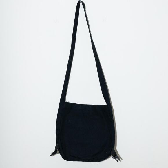 Black upcycled carhartt tote bag /crossbody bag /utility bag - Picture 5 of 7